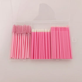 Beauty Tool Set Cleansing Sticks Disposable Lip Brushes And Nano Cotton Swabs